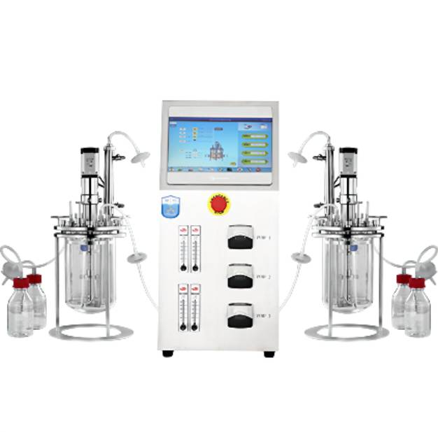 BioCore QF 二聯(lián)臺式微生物發(fā)酵罐（玻璃）(1)