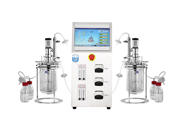 楚怡 BioCore QF 二聯(lián)玻璃臺(tái)式微生物發(fā)酵罐