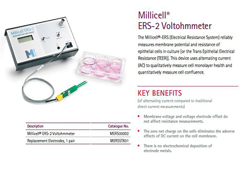 美國 Millipore Millicell ERS-2細胞電阻儀